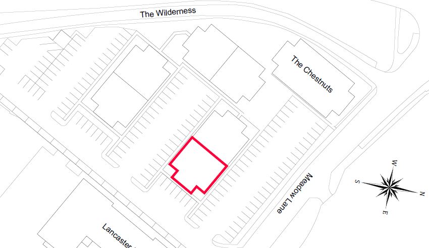 Location of flats in Meadow Park, St Ives Cambridge
